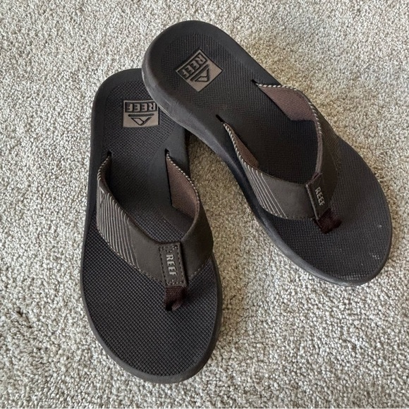 Reef Cushion Flip Flop Thong Sandal Brown Outdoors Comfort Spring Summer - Picture 1 of 9